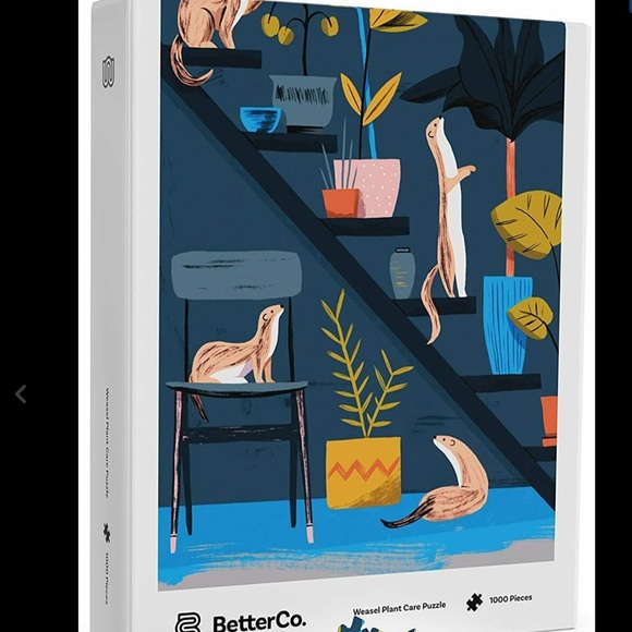 BetterCo. Weasel Plant Care Puzzle 1000 Pieces - Picture 2 of 3